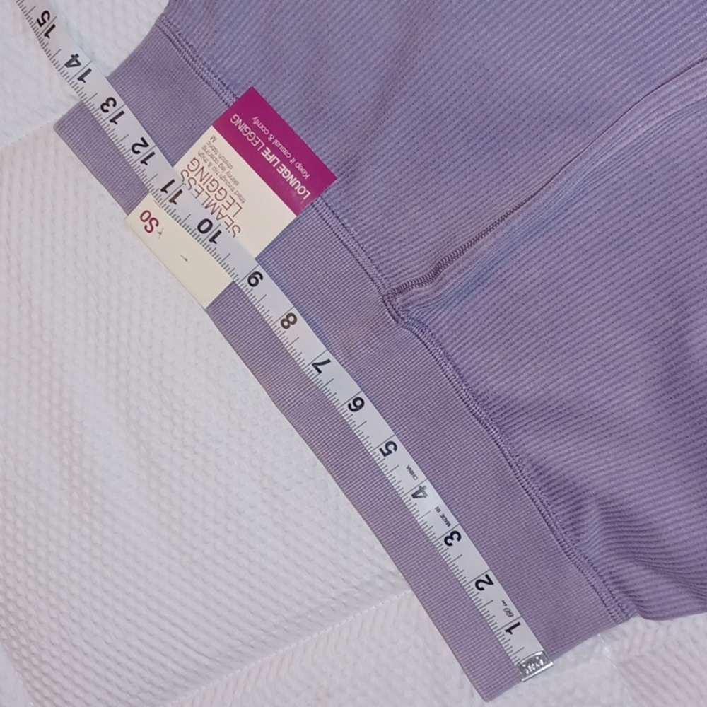 SO Seamless Ribbed High-Rise Leggings - Picture 8 of 9